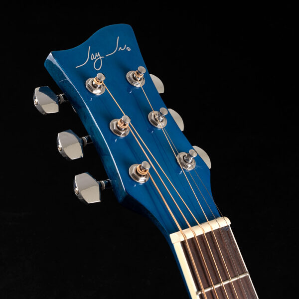 headstock on JJ43 acoustic guitar
